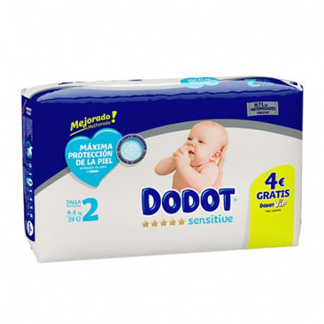 Dodot Sensitive Diaper Size 2 with 39 Units